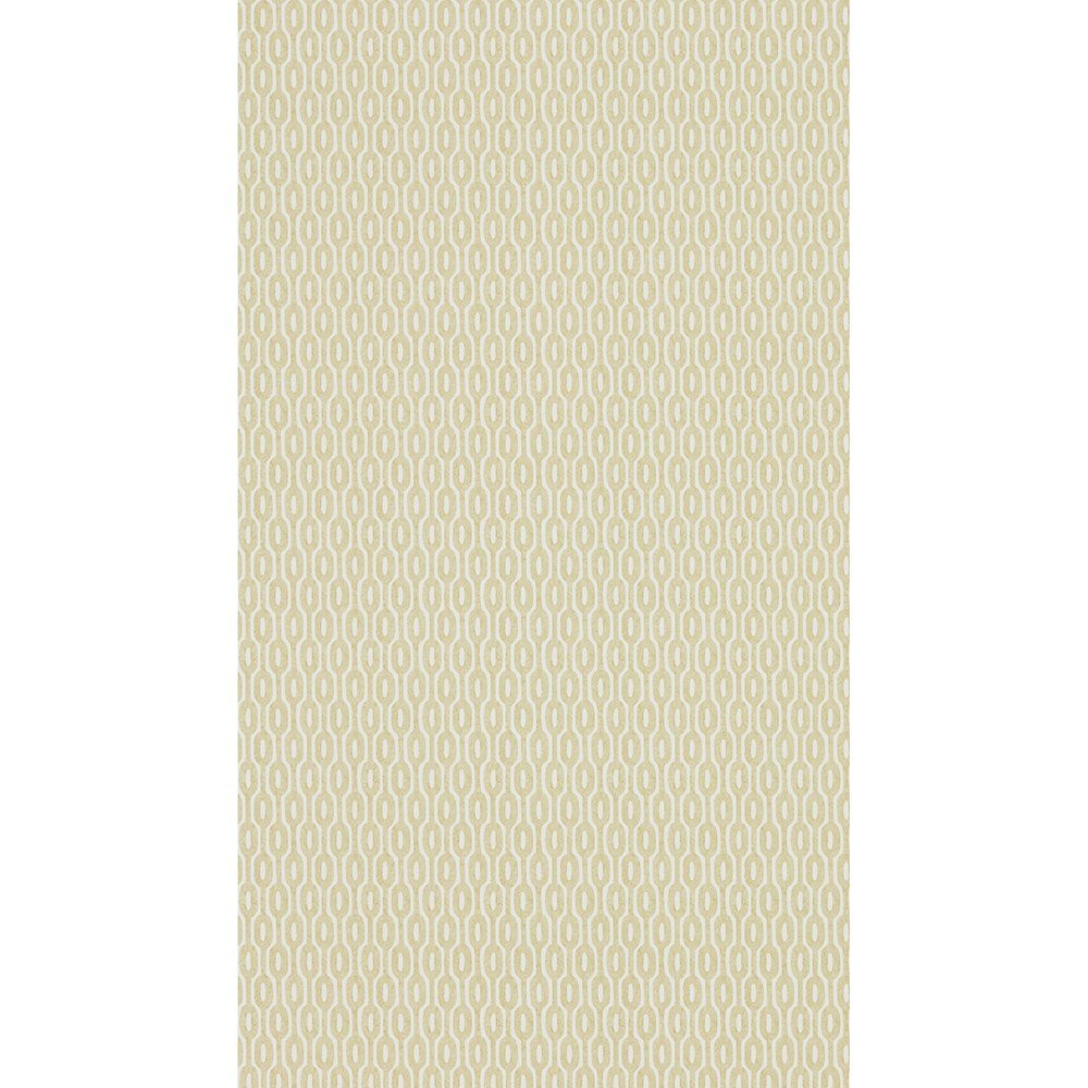 Hemp Geometric Wallpaper 216367 by Sanderson in Dijon Yellow